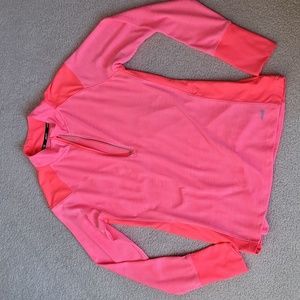 Pink Quarter Zip Up